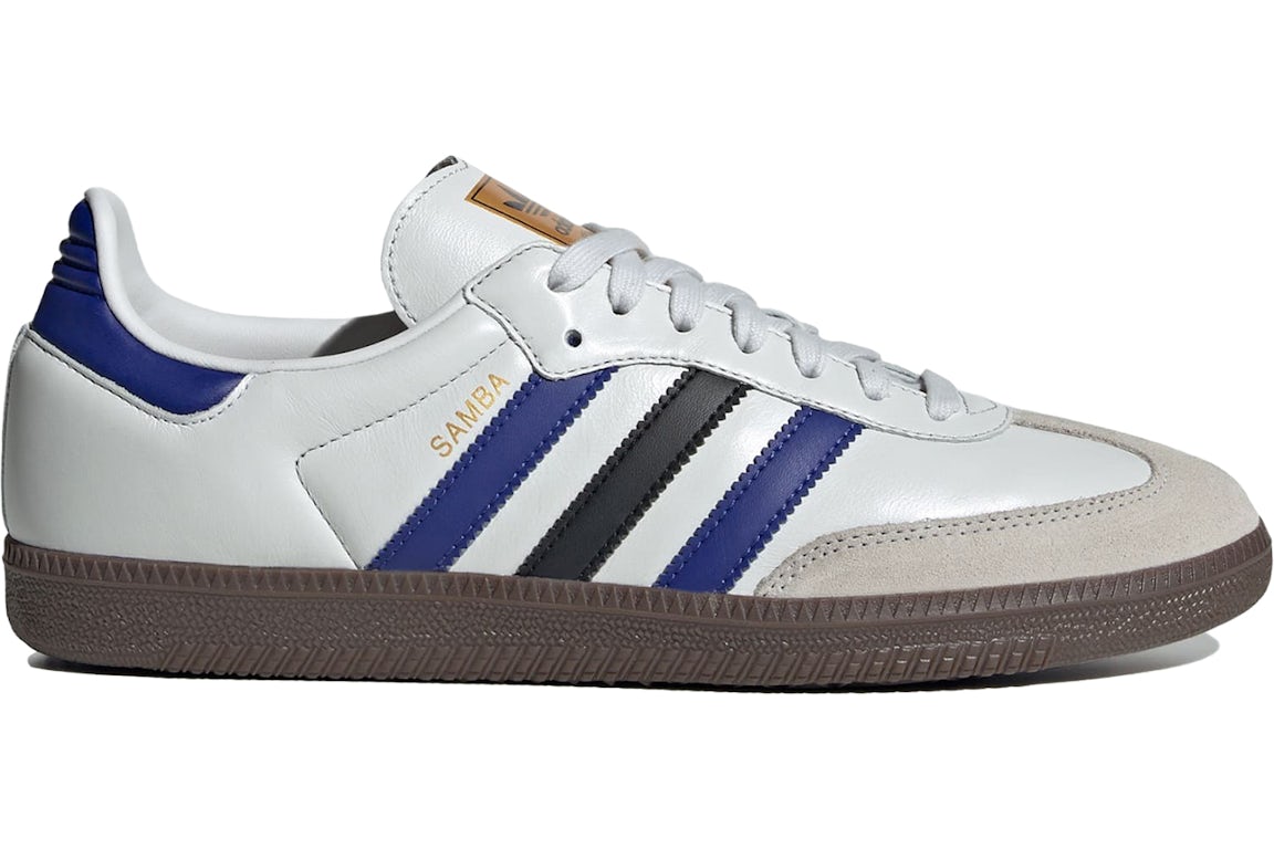 Adidas Samba Og Crystal White Active Blue Black