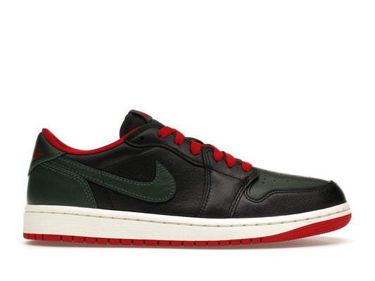 Jordan 1 Retro Low Og Gorge Green Varsity Red (women's)