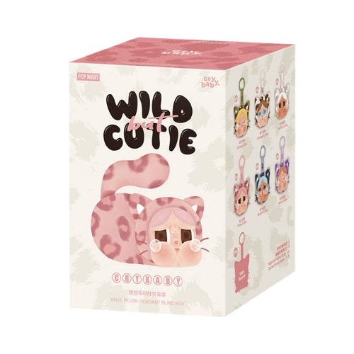 Pop Mart Crybaby Wild But Cutie Series Vinyl Plush Pendant (pack Of 1)